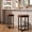 Brown, variant on Ourlova Bar Stools Set of 4 24.6 inch Counter Height Backless Barstools Upholstered PU Leather Seats with Metal X-Frame Footrest Modern Kitchen Stools for Home Bar Dining Room Brown
