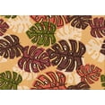 thumbnail image 1 of Ahgly Company Machine Washable Indoor Rectangle Transitional Orange Area Rugs, 2' x 3', 1 of 7