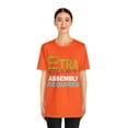 thumbnail image 2 of Amputee Humor TShirt “Extra assembly required V2” Crew Neck, 2 of 5