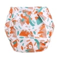 thumbnail image 4 of Pañal para bebé Pantalones de pañal con botones a presión estampados para bebé Pantalones de pañal para niños de talla grande Pantalones de pañal para bebé, 4 of 6