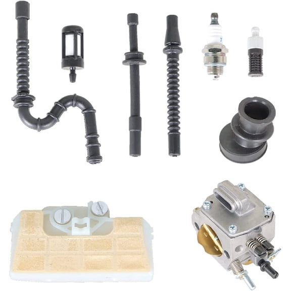 Carburetor Tune Up Kit Replacement for 029 MS290 039 MS390 Chainsaw 1127 120 0650 with Air Filter