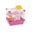 thumbnail image 1 of Jaula Plástica Hamster Sunny Rosa Plataforma Casa SP-3639 28.9 x 22.2 x 30.1 cm, 1 of 1