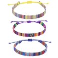 thumbnail image 1 of 3 Pieces Ankle Bracelet Adjustable Anklet Bracelet, 1 of 5