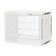 thumbnail image 2 of Storage Display Rack | Transparent Hand Puppet Display Case - Multifunctional Stackable Storage Organizer with Removable Partition | 27x22x18cm Plastic Box | Clear Cover, 2 of 6