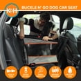 thumbnail image 4 of K&H Pet Products Buckle N' Go Dog Car Seat for Pets Gray Large 21 X 19 X 19 Inches, 4 of 10