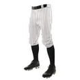 thumbnail image 3 of Champro Youth Triple Crown Pinstripe Knicker Baseball Pants White/Scarlet XS, 3 of 3