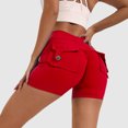 thumbnail image 2 of Fsgntruao Biker Shorts for Women High Waisted Gym Workout Athletic Yoga Shorts with Pocket Seamless Sports Running Butt Lifting Shorts Sets Booty Fitness Dance Volleyball Summer Shorts Pants, 2 of 3
