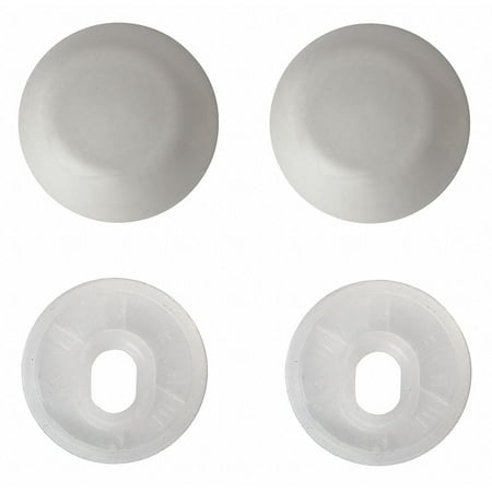 Standard Bolt - American Standard 034783-0200A Cover Bolt Caps, White