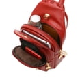 thumbnail image 4 of Mochila de doble uso, bolso de pecho para mujer, bolso de mensajero informal para mujer de mediana edad, 4 of 5