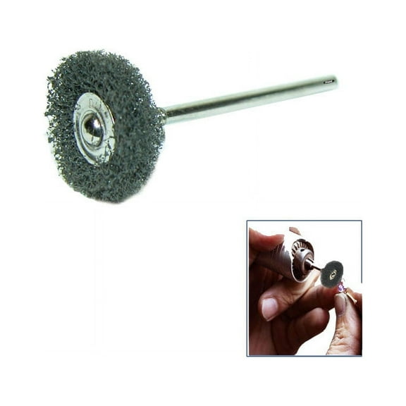 Silversmith Jewelry Polishing Miniature Satin Finish Wheel 1 Dia. - Grit Fine