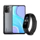 thumbnail image 1 of Smartphone XIAOMI Redmi Note 10 Gris 128GB 4GB Desbloqueado con Mi Band 5 de regalo, 1 of 3