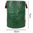 thumbnail image 2 of Outdoor Garden Leaf Collection Bags 50-272 Gallon Thickened Folding Yard Waste Storage Bag for Leaves Branches Grass Clippings Perfect for Lawn Garden Cleanup Fall Spring Gardening Reusable Durable, 2 of 3