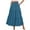 Z-Navy, variant on Wdfiry Flowy Skirts for Women Summer Solid A-Line Ruffle Swing Long Skirt Fashion Casual Drawstring Elastic High Waist Boho Maxi Skirt