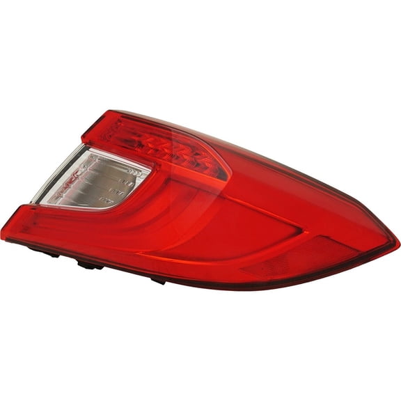 Tail Light Compatible with 2018-2022 Honda Accord Right Passenger Side 1.5L 2.0L I4 L15BE K20C4 LFA 192HP Replaces HO2805118 33500-TVA-A01 33500TVAA01 11-9041-00