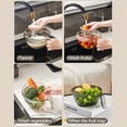 thumbnail image 6 of XGFHYJEH Colander, Colander Plastic, Small Colander, Berry Colander, Kitchen Colander, Fruit Colander, Small Colander for Fruit and Veggies, Colander Bowl, 6 of 6