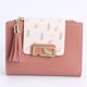 thumbnail image 2 of Cartera corta con borlas para mujer, bolso de mano de cuero PU, bolso de mano para mujer (rosa), 2 of 8