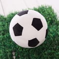 thumbnail image 2 of 7.9in Soccer Plush Stuffed Toy, Soft Athletic Ball Doll, Miniature Football Plushie for Sports Fans, Decorative Stuffed Ornament for Home Office, 2 of 5