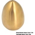 thumbnail image 5 of Tarro de especias KAIYANG con forma de huevo salero recipiente de especias de acero inoxidable pimentero dorado, 5 of 5
