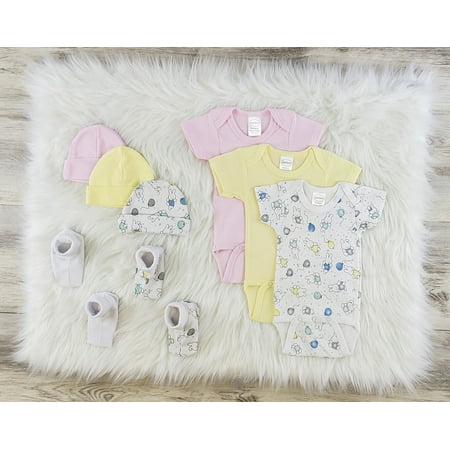 

Bambini 9 Pc Layette Baby Clothes Set - Newborn