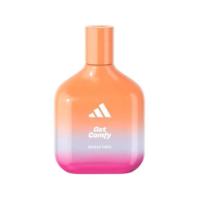 ADIDAS, Vibes Get Comfy, Eau de Parfum, Fragancia Corporal Unisex, Aroma Floral Ambarino con Vainilla y Mandarina, 100ML