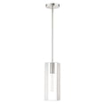 thumbnail image 3 of Livex Lighting, 45951-91, Soma, Single Pendant, Brushed Nickel, 3 of 10