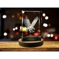 thumbnail image 6 of American Eagle 3D Engraved Crystal Collectible Keepsake, 6 of 6