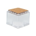 thumbnail image 5 of Flyshop Square Flexible PVC Leg Tips with Felt Furniture Chair Leg Caps Floor Protectors, 1-3/16" to 1-3/8", 31 to 36 mm, Transparent, 4Pcs (Type 8), 5 of 6