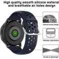 thumbnail image 2 of Correa deportiva de repuesto para Samsung Galaxy Watch 3 de 41 mm y Galaxy Watch de 42 mm. Correa deportiva de silicona suave de 20 mm para Samsung Galaxy Watch., 2 of 5