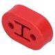 thumbnail image 1 of Colgador de silenciador Colgador de silenciador de 2 orificios Poliuretano A prueba de sacudidas Aislante de escape universal Colgador de silenciador Accesorios de tubo de escape ANGGREK Otros, 1 of 8