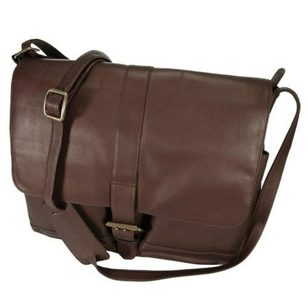 Latico Leathers Heritage Organizer Messenger Bag