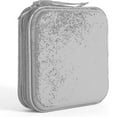 thumbnail image 2 of 40 Capacity Cd Case, Hard Plastic Dvd Case Portable Zipper Cd Case, 2 of 5