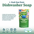 thumbnail image 3 of Truly Free Non-Toxic Dishwasher Detergent Powder, Natural, Plant-Based, Safe for all Dishwashers, 12.5 oz, 3 of 9