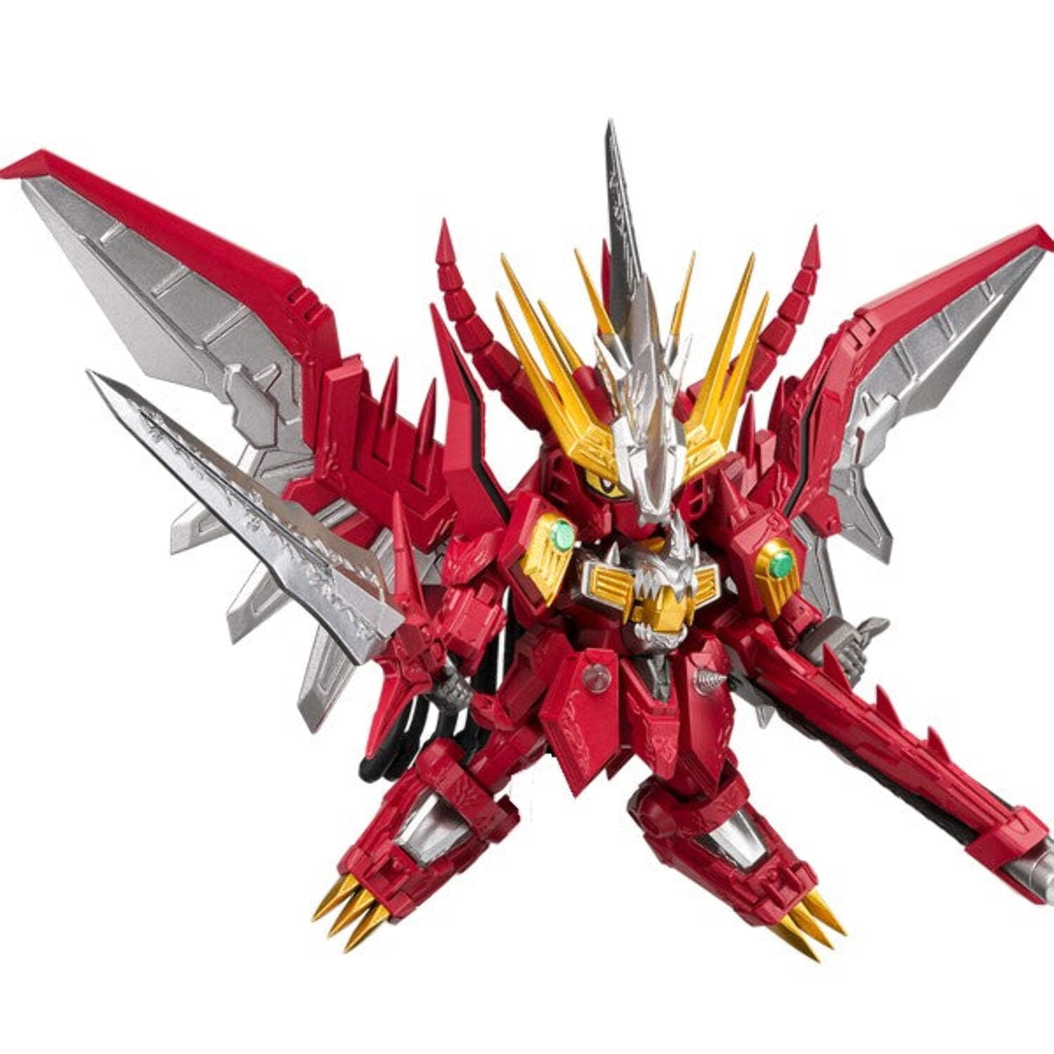 SD Gundam Gundlander Glitter Maisou Red Lander Mini-Figure