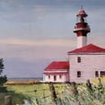 thumbnail image 3 of Cusson, Marie Elaine 15x15 Black Modern Framed Museum Art Print Titled - Lighthouse Point square, 3 of 5
