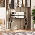 thumbnail image 2 of Metal Folding Suitcase Rack, Durable Holder for Guest Room and Closet Luggage Storage., 2 of 10