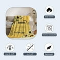 thumbnail image 6 of Best Mom Blanket from Daughter Son Mothers Day Blanket for Mom Mothers Birthday Gift Blanket for Mom Yellow I Love You Dear Mom Letter To My Mom Throw Blanket Floral Blanket for Couch Bed Mom 05, 6 of 6