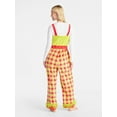 thumbnail image 2 of Dr. Seuss Grinchmas Women's Plaid Jumpsuit, Sizes XXS-XXL, 2 of 4