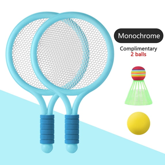 Racket Tennis for Children Outdoor Sports Badminton Racket Kindergarten Toy Set for 3-12years Old Badminton Sets for Backyards Baby Tennis Racket Parent Child Outdoor Game Toys Portable Badminton Set