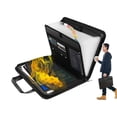 thumbnail image 1 of Rushclick File Folder,KatieWells File Folder - Large Capacity A4 Fireproof Files, 1 of 5