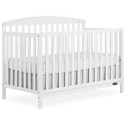 Dream On Me Odelle 5-in-1 Convertible Crib, Baby Crib to Toddler Bed Size Bed, Three Adjustable Mattress Height Positions, White