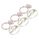 thumbnail image 3 of Clips De Papel Metálicos, Clips De Papel De Oficina Antioxidantes Labios Anillos De Diamantes Material De Metal Con Caja De Almacenamiento Para Clasificación De Archivos Para ANGGREK Paper Clips, 3 of 8