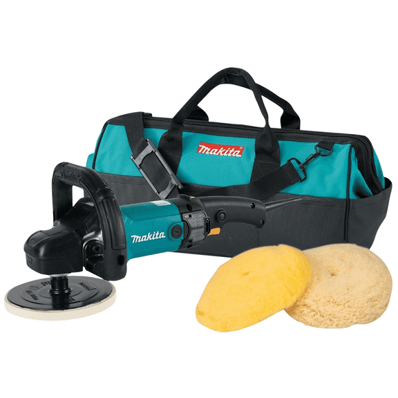 Makita 9237CX3 7 in, Corded Electric Power Tool Polishers, 3200 RPM