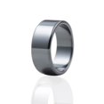 thumbnail image 2 of Anillo Arco no magnético Anillo plano Anillo ancho Anillo sencillo para hombre y mujer Opciones de regalo Banda ancha Material duradero, 2 of 4