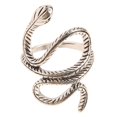 thumbnail image 4 of 1 Anillo en forma de serpiente de viento frío con sentido de alta gama de celebridades de red, diseño de nicho femenino, 4 of 5