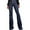 🔥 Blue, variant on Sentmoon Jeans Women Women's Pants High Waist Wide Leg Denim Pants Trendy Loose Fit Comfortable Casual Classic Straight Jeans Fashionable Style for Modern Everyday Looks