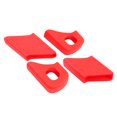 thumbnail image 5 of Protección de Bies 2 Pares de Cubiertas Protectoras de Bies para Protectores de Bies rojo DYNWAVEMX Protector de botas de bicicleta, 5 of 5