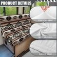 thumbnail image 4 of Pzuqiu Aztec Pattern RV Couch Cushion Cover 2 Piece Camper Dinette Sofa Cover Soft and Comfortable Travel Trailer Couch Protective Cover RV Accessories for Inside, 4 of 7