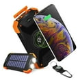 thumbnail image 1 of HyperGear 14659-HYP 10000 mAh Solar Wireless Power Bank, Black, 1 of 1