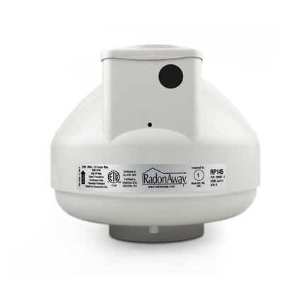

RadonAway RP145c Radon Mitigation Fan + 3x4 Install Kit