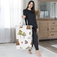 thumbnail image 4 of Sweet Jojo Designs Watercolor Woodland Forest Animals Boy, Girl, Unisex/Gender Neutral Foldable Laundry Hamper with Handles, 4 of 6